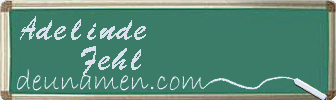 Adelinde Fehl Visitenkarte